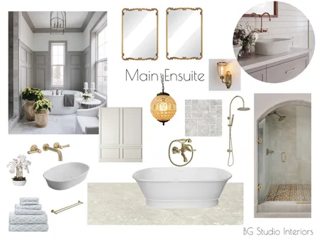 Dalblair Main Ensuite Interior Design Mood Board by BG Studio Interiors on Style Sourcebook