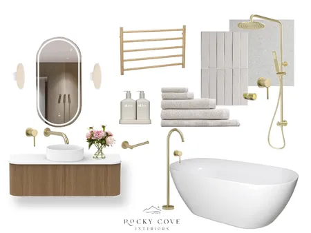 Mias Ensuite Final Interior Design Mood Board by Rockycove Interiors on Style Sourcebook