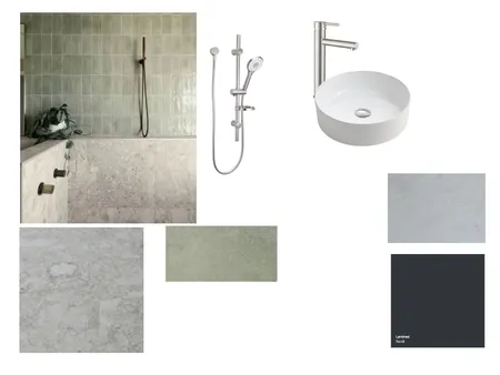 Nerrina Bathroom Concept 2 Interior Design Mood Board by Sarah Bourke Interior Design on Style Sourcebook