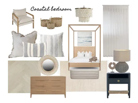 Coastal bedroom Interior Design Mood Board by Diane Blaauw on Style Sourcebook