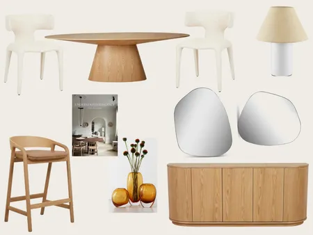 Dining Interior Design Mood Board by Bianco Studio on Style Sourcebook