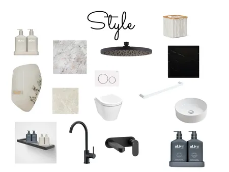 bathroomm Interior Design Mood Board by allie.fairweather@lindisfarne.nsw,edu,au on Style Sourcebook