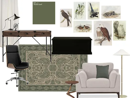 Mancave Interior Design Mood Board by The Ginger Stylist on Style Sourcebook