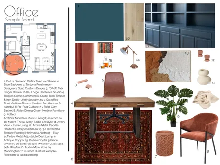 Module 9_Office Interior Design Mood Board by jenellenicoledesign on Style Sourcebook