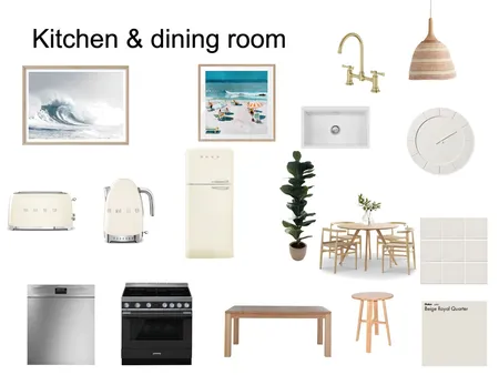 Kitchen and Dining Interior Design Mood Board by lily.holzhauser@lindisfarne.nsw.edu.au on Style Sourcebook