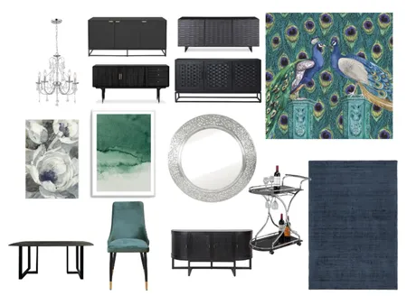 Traditional Dining Interior Design Mood Board by Sterlingrose on Style Sourcebook