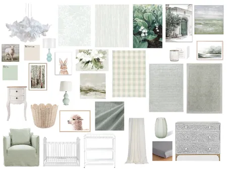 Soothing Nursery Interior Design Mood Board by Sterlingrose on Style Sourcebook