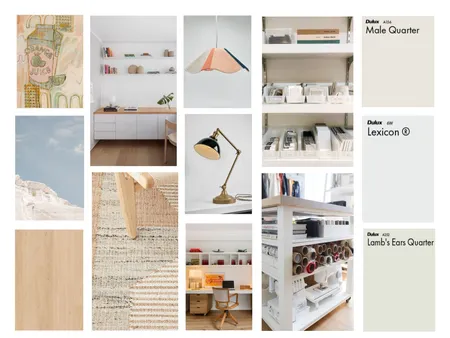 Mood Board Office / Studio 01 Interior Design Mood Board by Alejandra on Style Sourcebook