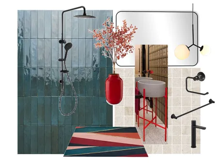 MAXIMILIAN PEGS BATHROOM Interior Design Mood Board by O.URBI INTERIOR PEGS on Style Sourcebook