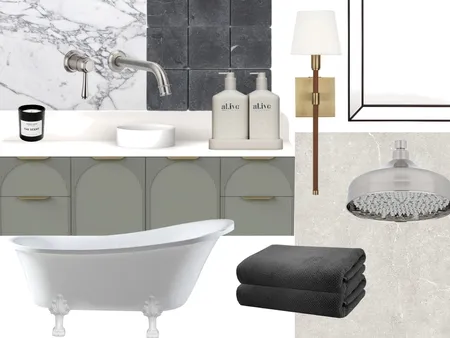 Main Bathroom Interior Design Mood Board by SavannahJane on Style Sourcebook