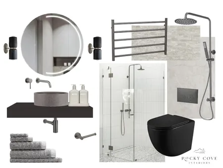 Andrews Ensuite Interior Design Mood Board by Rockycove Interiors on Style Sourcebook