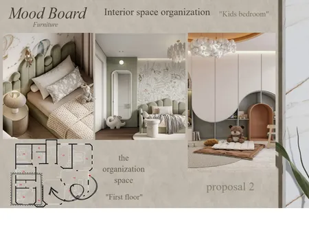 kids bedroom green Interior Design Mood Board by razan wael on Style Sourcebook