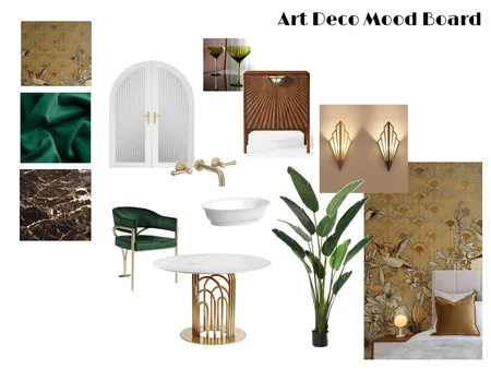 Art Deco Mood Board Interior Design Mood Board by ebash23 on Style Sourcebook