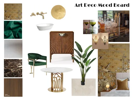 Art Deco Mood Board Interior Design Mood Board by ebash23 on Style Sourcebook