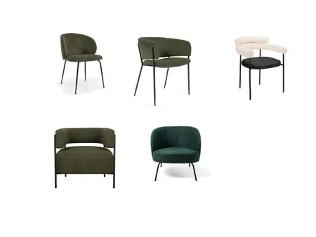 Green chairs Interior Design Mood Board by beatrizcvt on Style Sourcebook