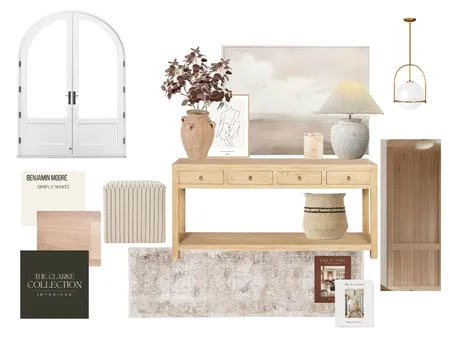 Farr Tce Entryway Interior Design Mood Board by The Clarke Collection on Style Sourcebook