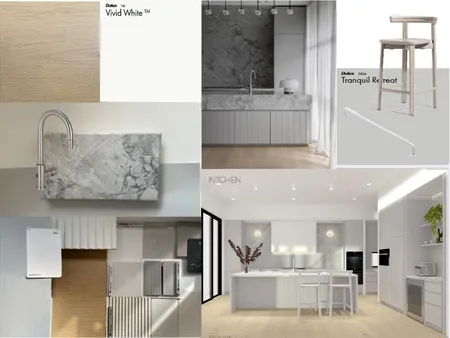 Kitchen house superwhite batten curve Interior Design Mood Board by Ngoc Han on Style Sourcebook