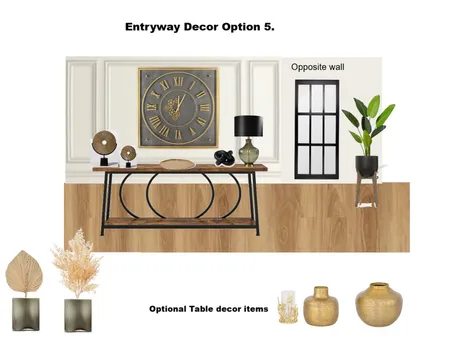 Catherine Madonsela's Residence- Entryway Option 5 Interior Design Mood Board by Asma Murekatete on Style Sourcebook