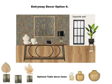 Catherine Madonsela's Residence- Entryway Option 6 Interior Design Mood Board by Asma Murekatete on Style Sourcebook