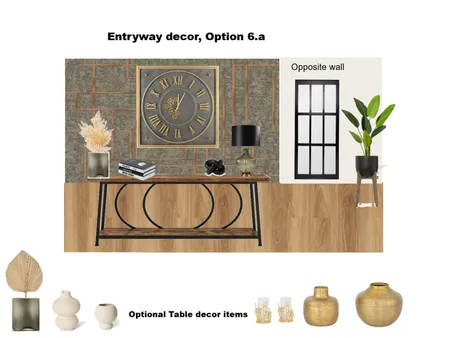 Catherine Madonsela's Residence- Entryway Option 6.a Interior Design Mood Board by Asma Murekatete on Style Sourcebook