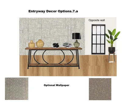 Catherine Madonsela's Residence- Entryway Option 7.a Interior Design Mood Board by Asma Murekatete on Style Sourcebook