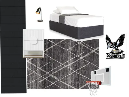 Ben's Bedroom Interior Design Mood Board by Element Design & Interiors on Style Sourcebook