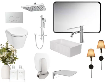 Holmes Bathroom Furniture Interior Design Mood Board by milalecrim on Style Sourcebook