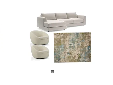 living room with west elm swivel chairs Interior Design Mood Board by NikkiNite on Style Sourcebook