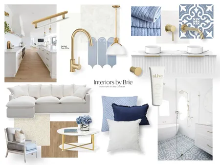 Hamptons Inspired Interior Interior Design Mood Board by Interiors by Brie on Style Sourcebook