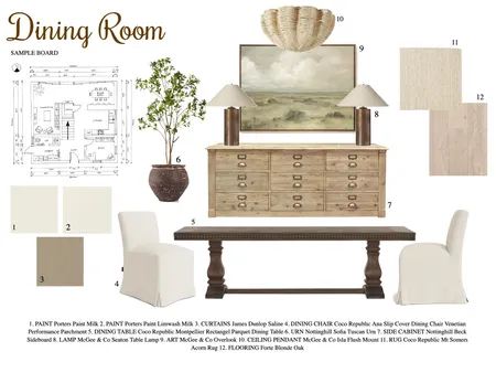 ASSIGNMENT 9 SAMPLE BOARD DINING ROOM Interior Design Mood Board by Nataliebarnard on Style Sourcebook