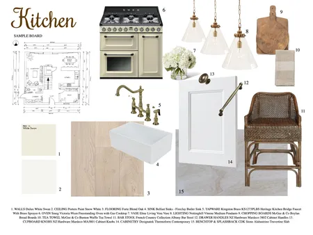 ASSIGNMENT 9 SAMPLE BOARD KITCHEN Interior Design Mood Board by Nataliebarnard on Style Sourcebook