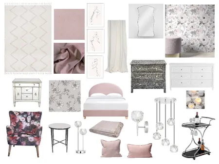 Glam Bedroom Interior Design Mood Board by Sterlingrose on Style Sourcebook