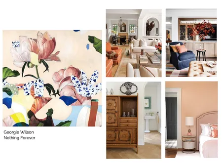 Erica van der Walt_Georgie Wilson Art Interior Design Mood Board by ericawalt on Style Sourcebook