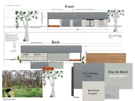 Anderson shed4 bluegum gdoors Interior Design Mood Board by De Novo Concepts on Style Sourcebook