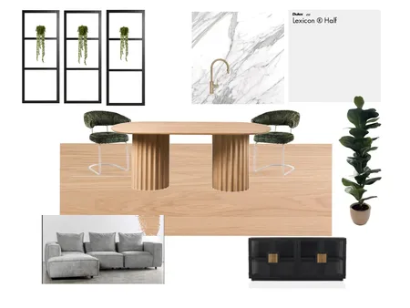 Living/Dining Interior Design Mood Board by Norma Court on Style Sourcebook