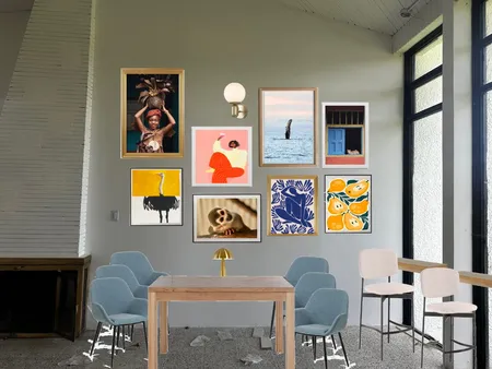 coworking Interior Design Mood Board by Cassiacafe on Style Sourcebook