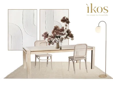 IKOS Dining Room Interior Design Mood Board by GretaAndrews on Style Sourcebook