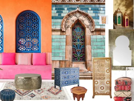 Moroccan design style Interior Design Mood Board by Faith & Fortune on Style Sourcebook