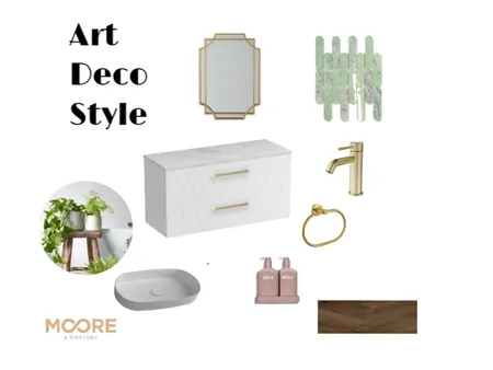 Art Deco Style Interior Design Mood Board by MOORE93 on Style Sourcebook