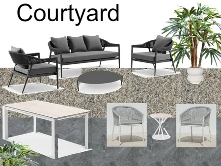 Courtyard Interior Design Mood Board by evasaunders on Style Sourcebook