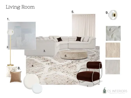 Leesa SDS Living Room Design Board Interior Design Mood Board by CSInteriors on Style Sourcebook