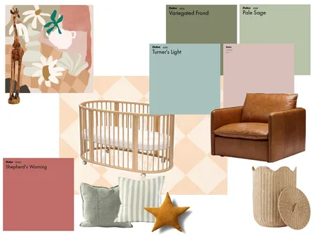 Nursery Interior Design Mood Board by Jamie Mitrovic on Style Sourcebook