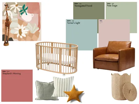 Nursery Interior Design Mood Board by Jamie Mitrovic on Style Sourcebook