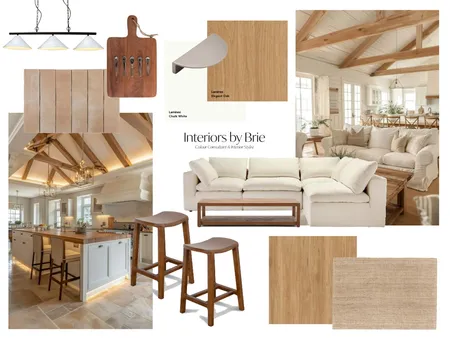 Country Farmhouse Interior Design Mood Board by Interiors by Brie on Style Sourcebook