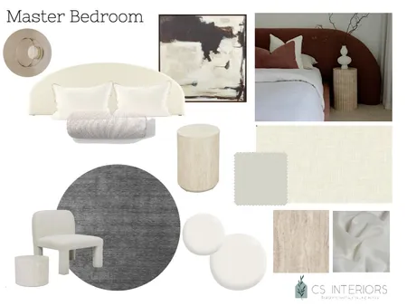 Master Bedroom Leesa no numbers Interior Design Mood Board by CSInteriors on Style Sourcebook