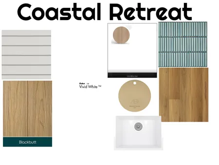 Coastal Retreat Interior Design Mood Board by Jackie Style Creator on Style Sourcebook