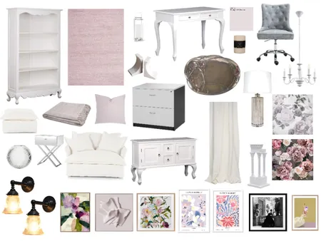 Lavender Study Interior Design Mood Board by Sterlingrose on Style Sourcebook