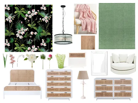 Lush Bedroom Interior Design Mood Board by Sterlingrose on Style Sourcebook