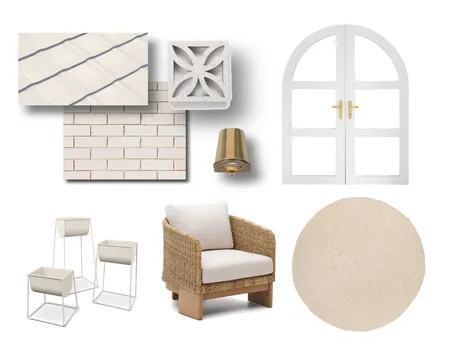 Neutral Outdoor Concept Interior Design Mood Board by Studio McHugh on Style Sourcebook