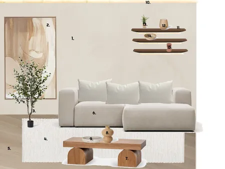 Japandi - Sample Board Board Interior Design Mood Board by T.Designs on Style Sourcebook